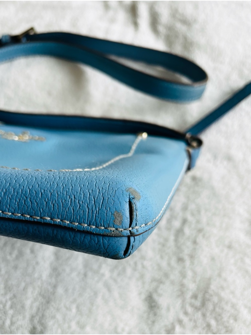 Kate Spade Blue Crossbody Bag - Picture 4 of 9